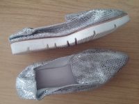 Damen Schuhe Ballerinas Kennel & Schmenger Gr 37 UK4,5 grau Leder Duisburg - Friemersheim Vorschau