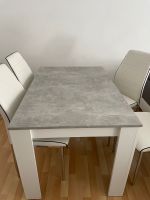 Tischgruppe Esstisch mit Stühlen weiß Hessen - Oberursel (Taunus) Vorschau