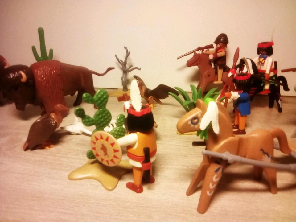 Playmobil Western, Büffel Jagd , Indianer in Preetz