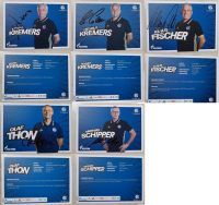 11 Schalke Autogrammkarten Kremers, Fischer, Thon, Bordon, u.a. Nordrhein-Westfalen - Herten Vorschau