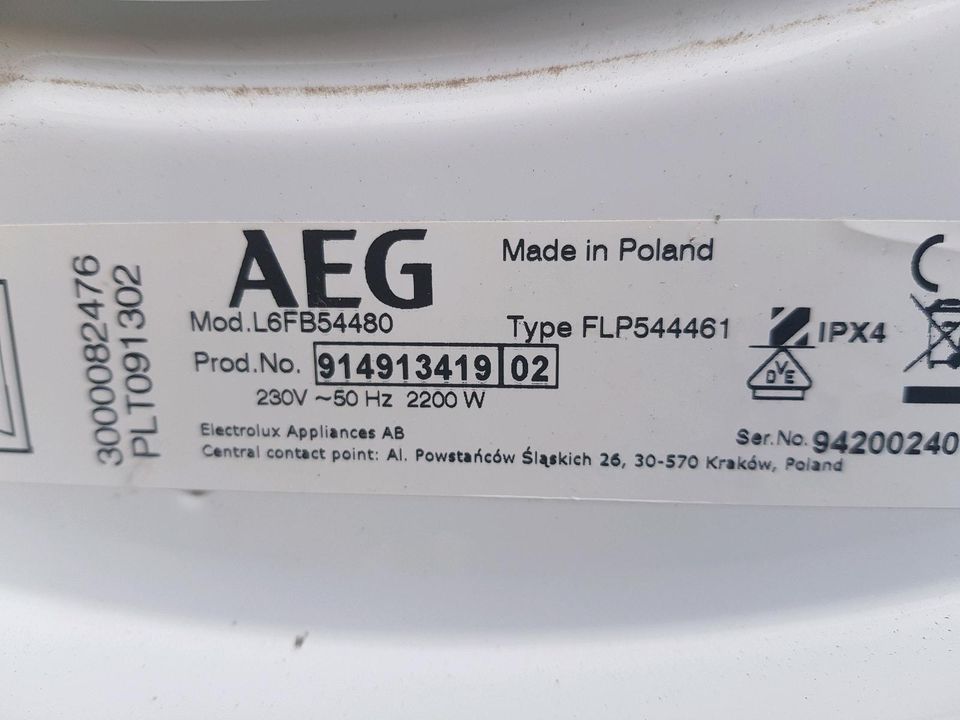 Bedienfeld AEG Waschmaschine in Bayern - Schorndorf | Waschmaschine &  Trockner gebraucht kaufen | eBay Kleinanzeigen ist jetzt Kleinanzeigen
