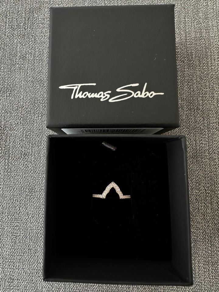 THOMAS SABO Ring 925er Silber Größe 52 in Gemmrigheim