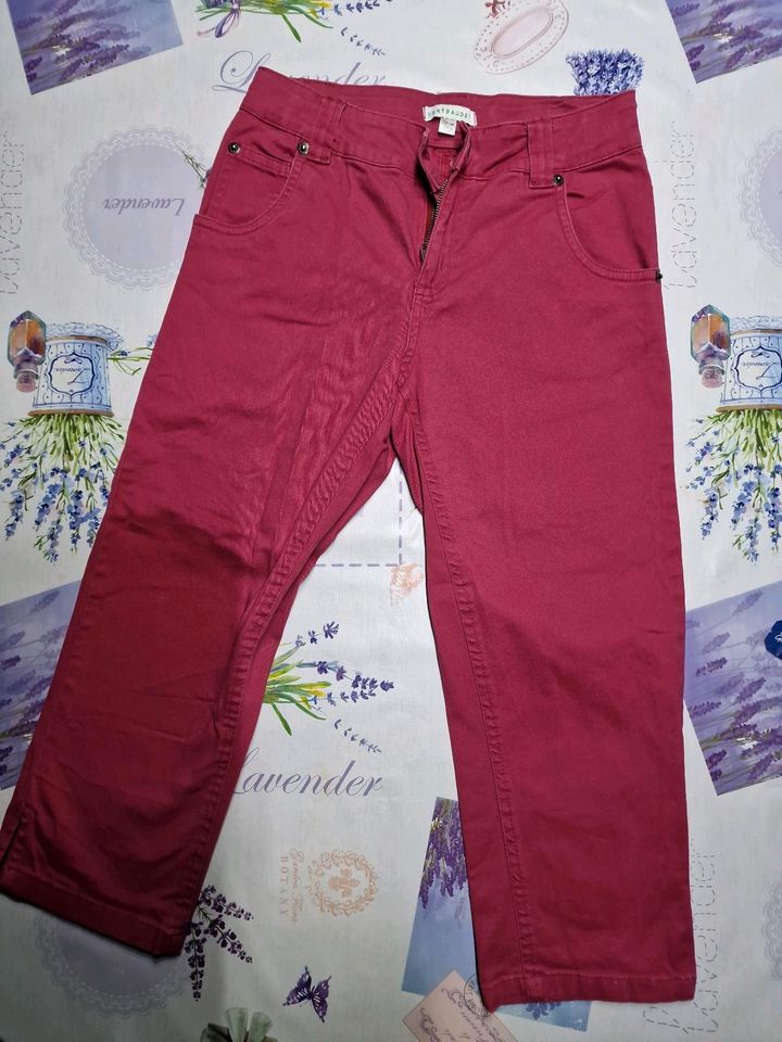 Verbaudet 3/4 Caprihose Shorts Bermuda Gr. 150 in Leipzig