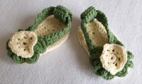 Babyschuhe Babysandalen ❤️ selbstgehäkelt handmade Hessen - Wetzlar Vorschau