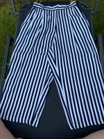 Damen 3/4 Hose Stoffhose gestreift blau weiß Gr. 42 Vintage Bayern - Hof (Saale) Vorschau