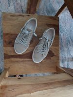 Schuhe Sneakers Gabor Größe 5 1/2 - 2x Reißverschluss - beige Bayern - Niederrieden Vorschau
