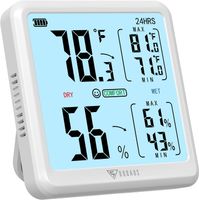 NEU DOQAUS Digital Hygrometer Indoor Thermometer for Home Baden-Württemberg - Mannheim Vorschau
