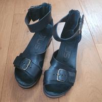 mjus Sandalen Ledersandalen Gr. 39 schwarz Leder Rheinland-Pfalz - Speicher Vorschau