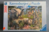 ovp - 3 000 Teile Puzzle Ravensburger Tiere an der Wasserstelle Stuttgart - Degerloch Vorschau