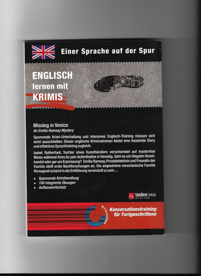 4x Englisch lernen mit Krimis, zusammen 2  € in Frankenthal (Pfalz)