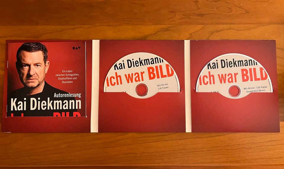 Hörbuch Kai Diekmann - Ich war BILD - Audio CD in Berlin