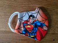 Maske Superman Motiv Kinder Mundschutz Handmade Handarbeit Bayern - Alzenau Vorschau
