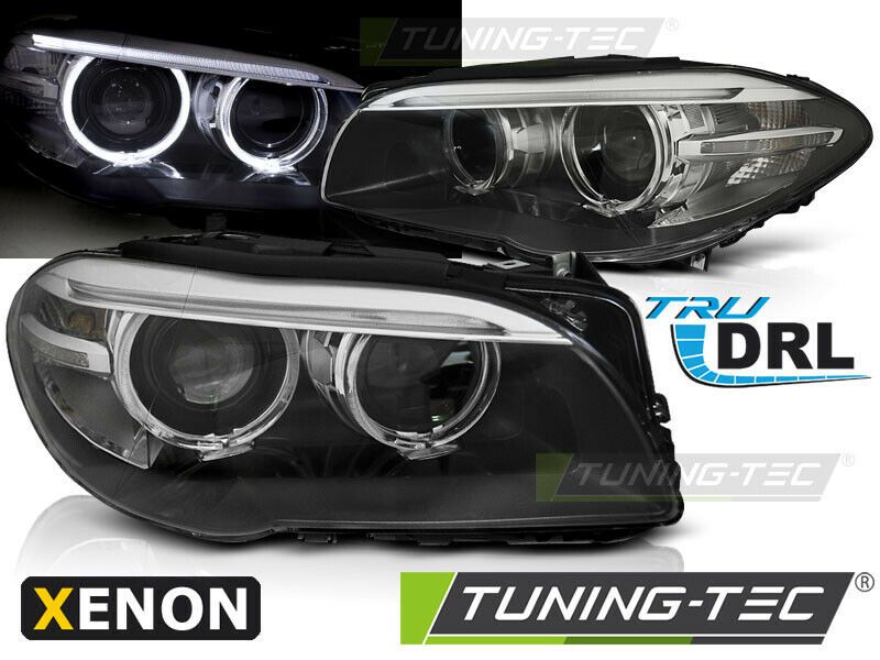 BMW F10, F11 5er LED Angel Eyes Bi-Xenon Scheinwerfer LED Ringe in Bad Schwartau