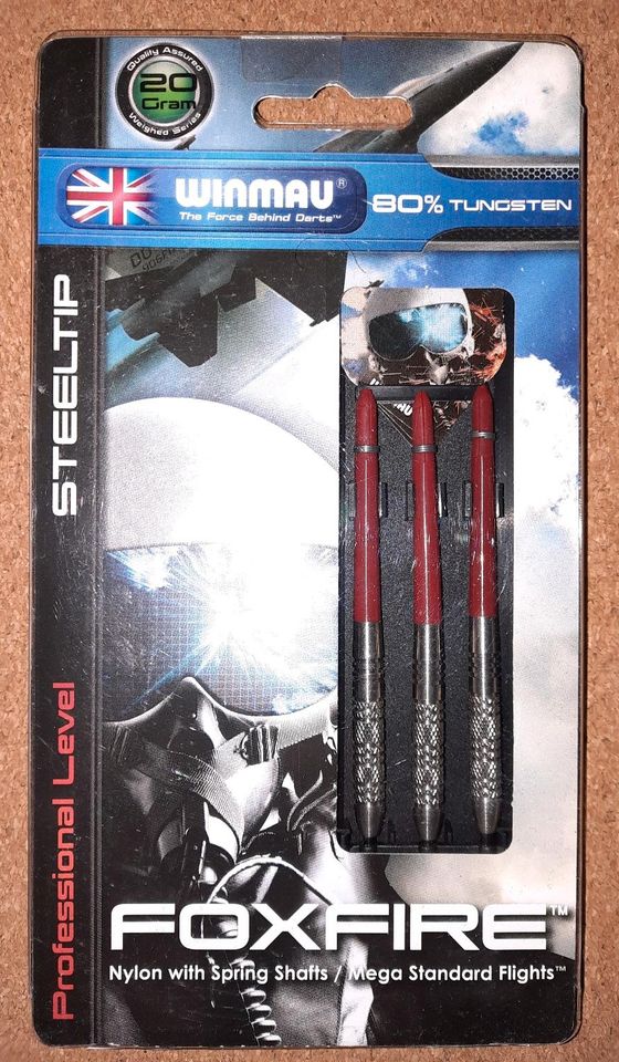 Winmau Foxfire Steel Darts 80% Tungsten 20g in Bayern - Bonstetten | eBay  Kleinanzeigen ist jetzt Kleinanzeigen