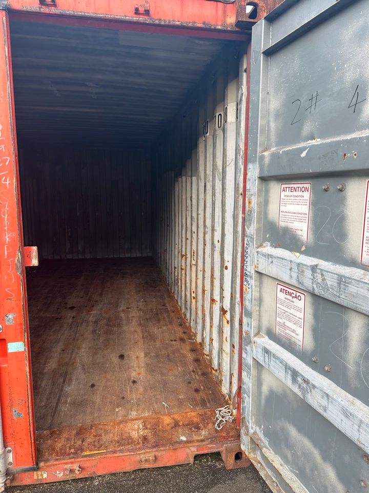 Seecontainer, Lagercontainer, 20ft, 6m, gebraucht, Lieferung mögl in Fulda