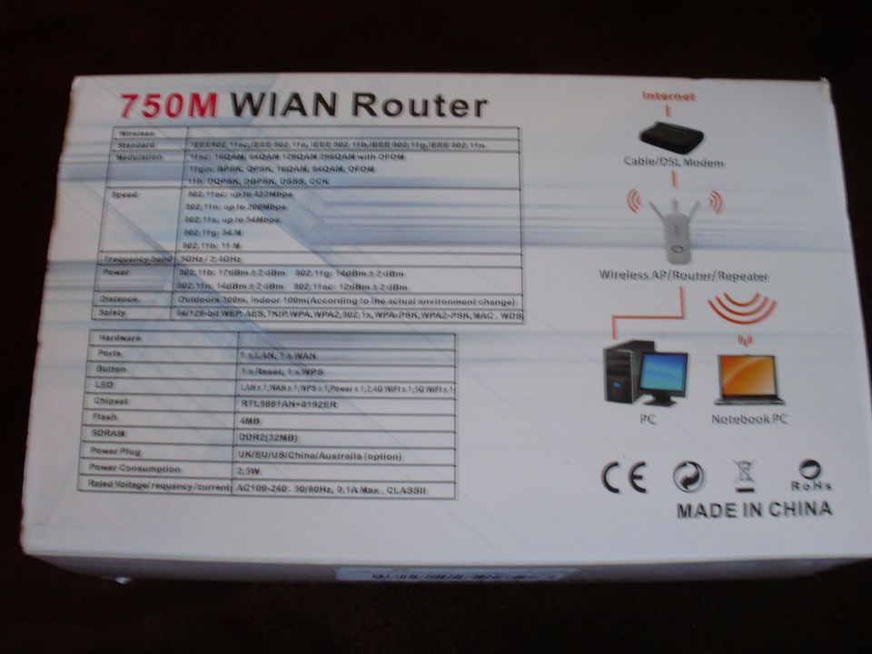 WLAN ROUTER 750M in Dortmund