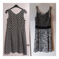 Taifun Betty Barclay Kleid Gr.L/40/42 schick festlich Punkte Bayern - Geisenhausen Vorschau