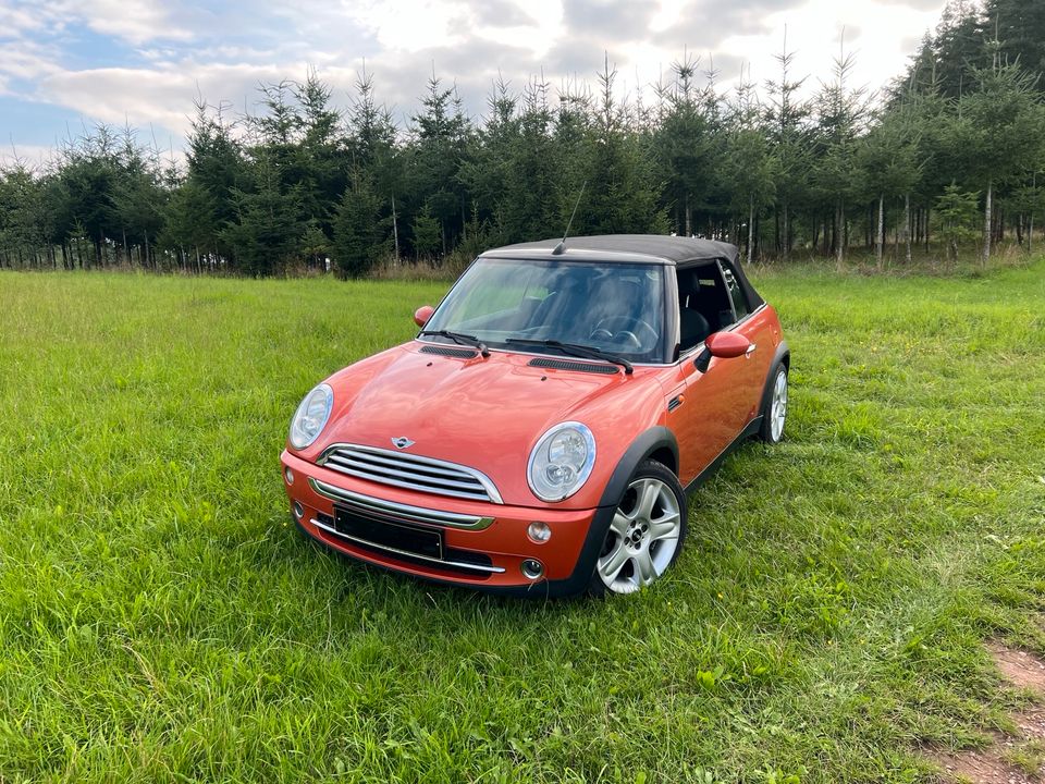 Mini Cabrio in Watzerath