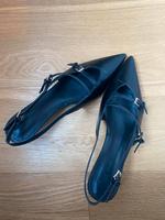 Schwarze Pumps mit Riemchen Schleswig-Holstein - Kisdorf Vorschau