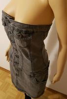 Sexy Jeans-Minikleid grau Gr.S/M Gr.36/38 ohne Ärmel casual Nordrhein-Westfalen - Hilden Vorschau