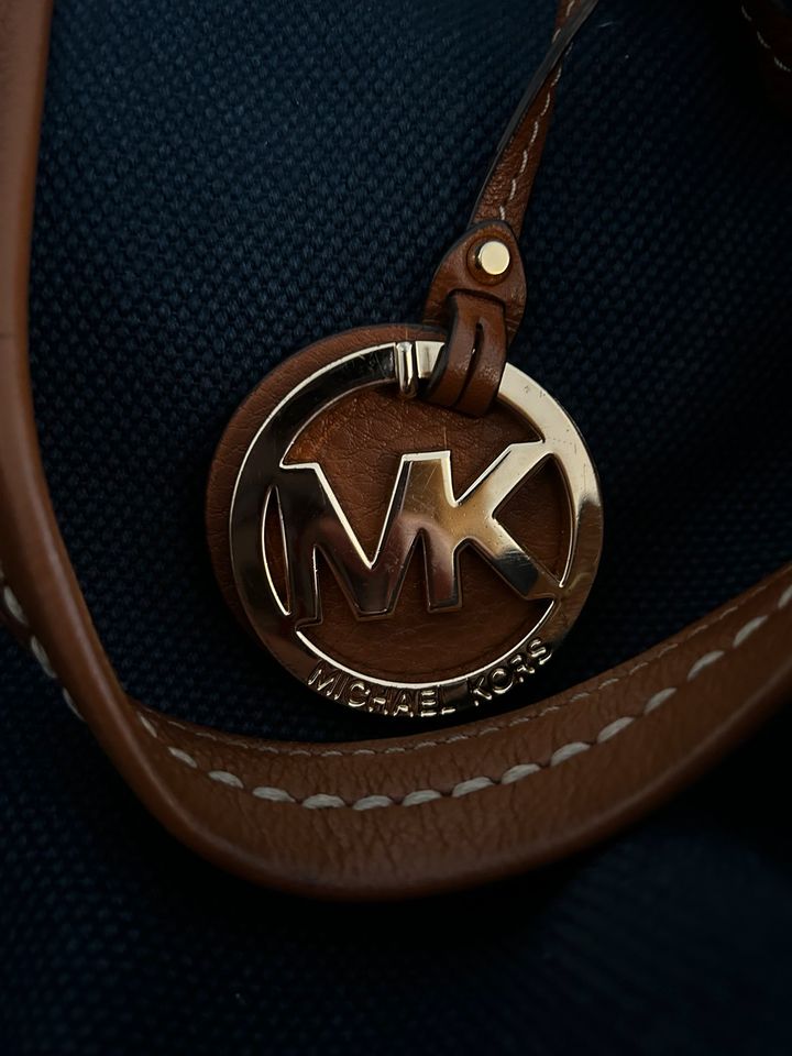 Orginal Micheal Kors Tasche blau/ braun in Hamburg