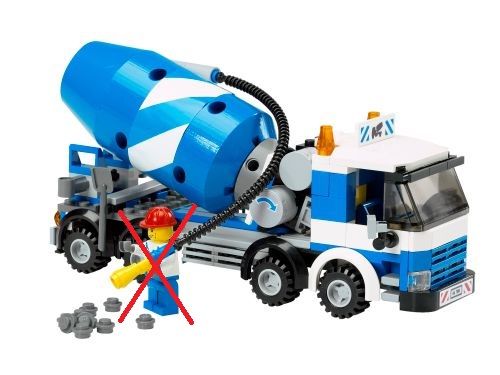 LEGO® City 7990 Betonmischer in Höhenkirchen-Siegertsbrunn