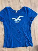 Top, Hollister, T-Shirt, L, Damen, blau, Möwe Aachen - Aachen-Brand Vorschau