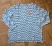CECIL cosy Langarmshirt Gr. XL 44 46 grau türkis Pullover NEU Hessen - Petersberg Vorschau
