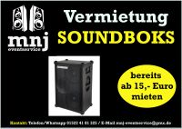 ☆☆ SOUNDBOKS 3 MIETEN Bluetooth PA Partyboxen leihen Musik Feier Hemelingen - Hastedt Vorschau