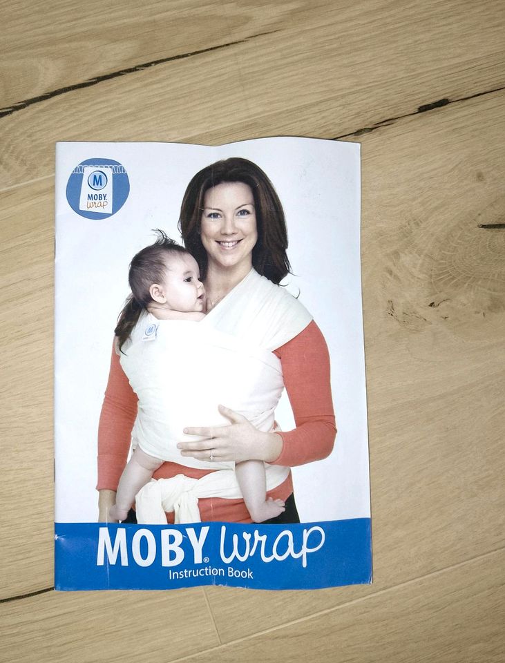 Tragetuch Mobywrap braun Babytrage in Eitelborn