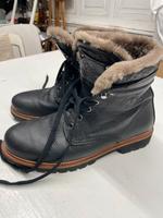 Panama Jack Winter Schnürstiefel Leder gefüttert mit Lammfell Düsseldorf - Friedrichstadt Vorschau