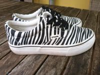 D.Franklin Canvas Plateau Sneaker 38 zebra animal print Dresden - Innere Neustadt Vorschau