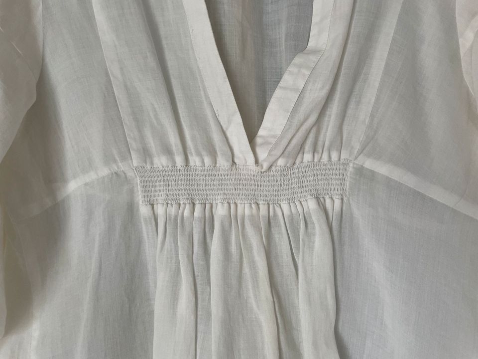 Leichte Sommerbluse Redoute creation offwhite Größe 40 in Sulzburg