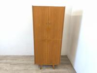 #A DDR Mid Century Kleiderschrank mit Aufsatz Wäscheschrank 75 cm Sachsen - Burgstädt Vorschau