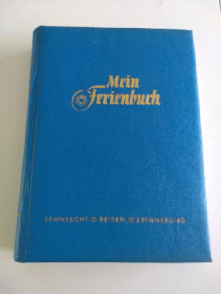 Mein Ferienbuch, Sehnsucht-Reisen-Erinnerung! Von 1955 in Essen