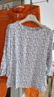 Hallhuber Bluse Shirt Gr. 40 weiss hellblau w/new Nordrhein-Westfalen - Marl Vorschau