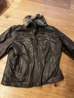 Gipsy Lederjacke Damen XL, abnehmbarer Kunstfellkragen Beuel - Oberkassel Vorschau