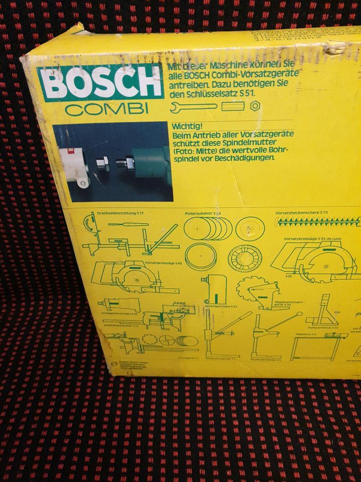 Antik Vintage Bosch Bohrmaschine in OVP Sammler  E 23 SB in Berlin