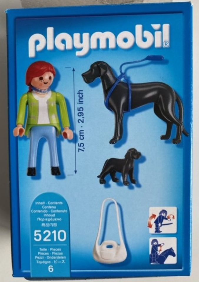 Playmobil 5210 Dogge mit Welpe in Leipzig