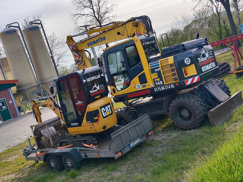 Erdarbeiten Baggerarbeiten Garten Mobilbagger Minibagger in Haren (Ems)