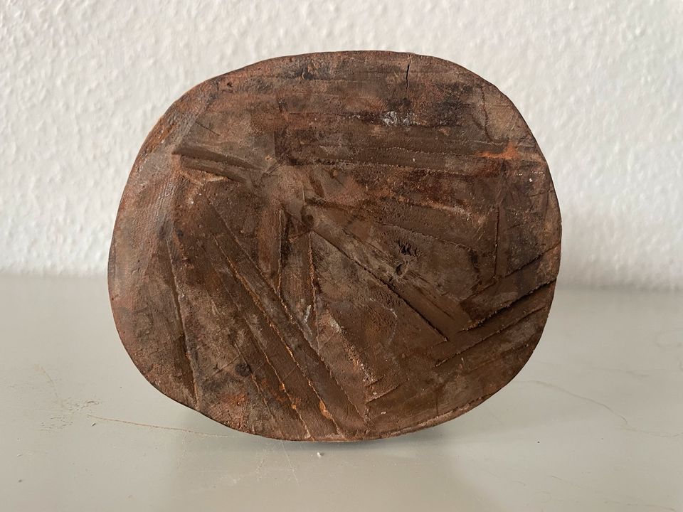 afrikanische Holz-Skulptur Frau Fruchtbarkeitssymbol Luba / Tabwa in Sollstedt (Wipper)