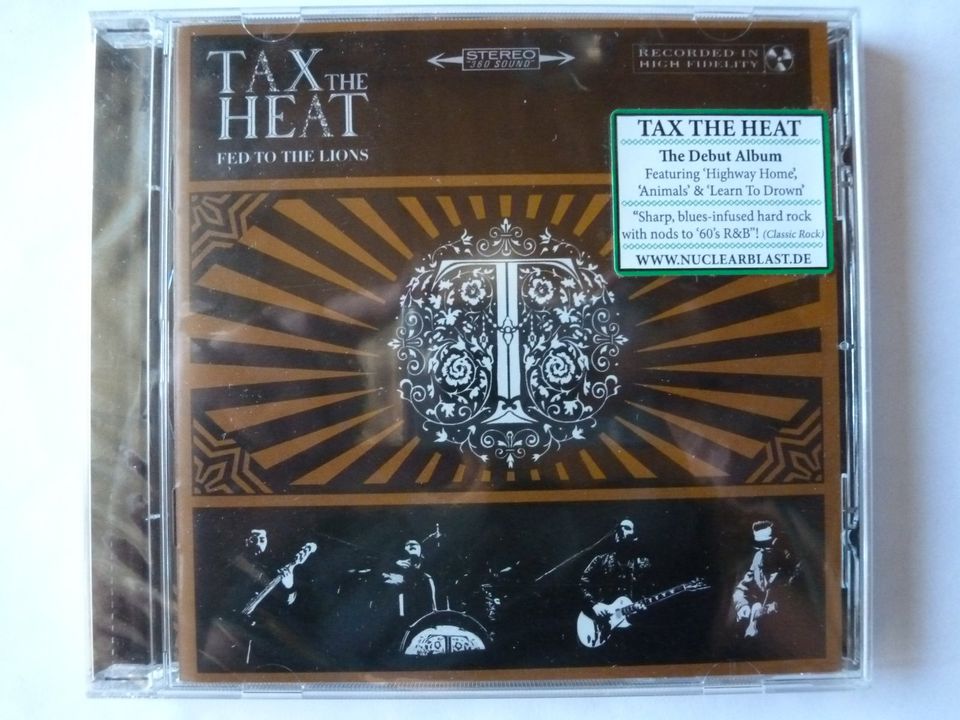 Tax the Heat: Fed to the Lions (2016, Stoner Retrorock) CD, NEU in Wolfsburg