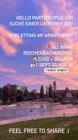 UNTERMIETE: 2ZKB Wohnung in der Au 1.09-30.11 München - Au-Haidhausen Vorschau