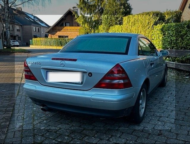 Mercedes Benz SLK 200 R170 Frontschaden in Stolberg (Rhld)