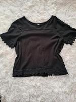 Colloseum T-shirts Oberteil spitze schwarz Größe S/M Hessen - Bad Wildungen Vorschau
