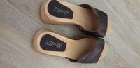 Esprit Clog/Pantolette kaum getragen Super Zustand Größe 42 braun Hessen - Karben Vorschau