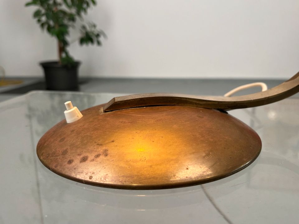 Hillebrand Messing Schreibtisch-Lampe | 50er 60er Design Leuchte in Duisburg