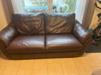 Sofa Echtleder Ikea 3--Sitzer braun Niedersachsen - Wendeburg Vorschau