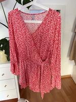 FB Sister Jumpsuit Einzeiler Blümchen Sommer rot weiß Damen S✨ Hamburg-Nord - Hamburg Alsterdorf  Vorschau