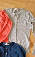 kurze Strickjacke Größe XS in hellgrau Niedersachsen - Seevetal Vorschau